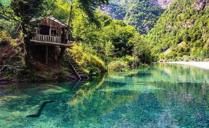 Gasthof Park Blini Shala River Moll' e Shoshit